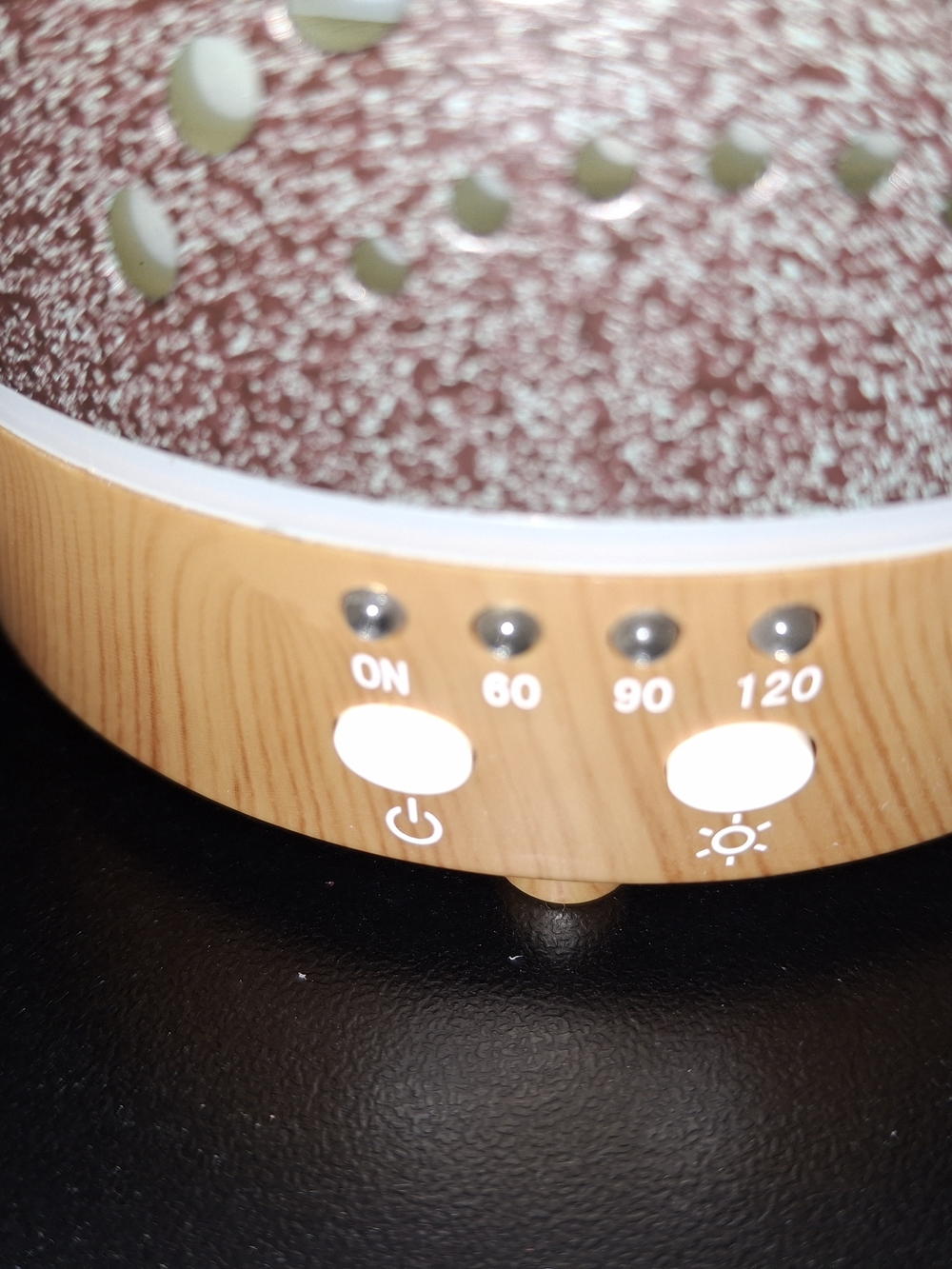 Metal Cutout Aroma Diffuser in Brown and Teal - Unbranded - Picture 3 of 4